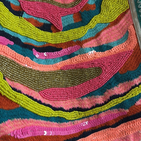 America & Beyond beaded tote - Picture 8 of 13